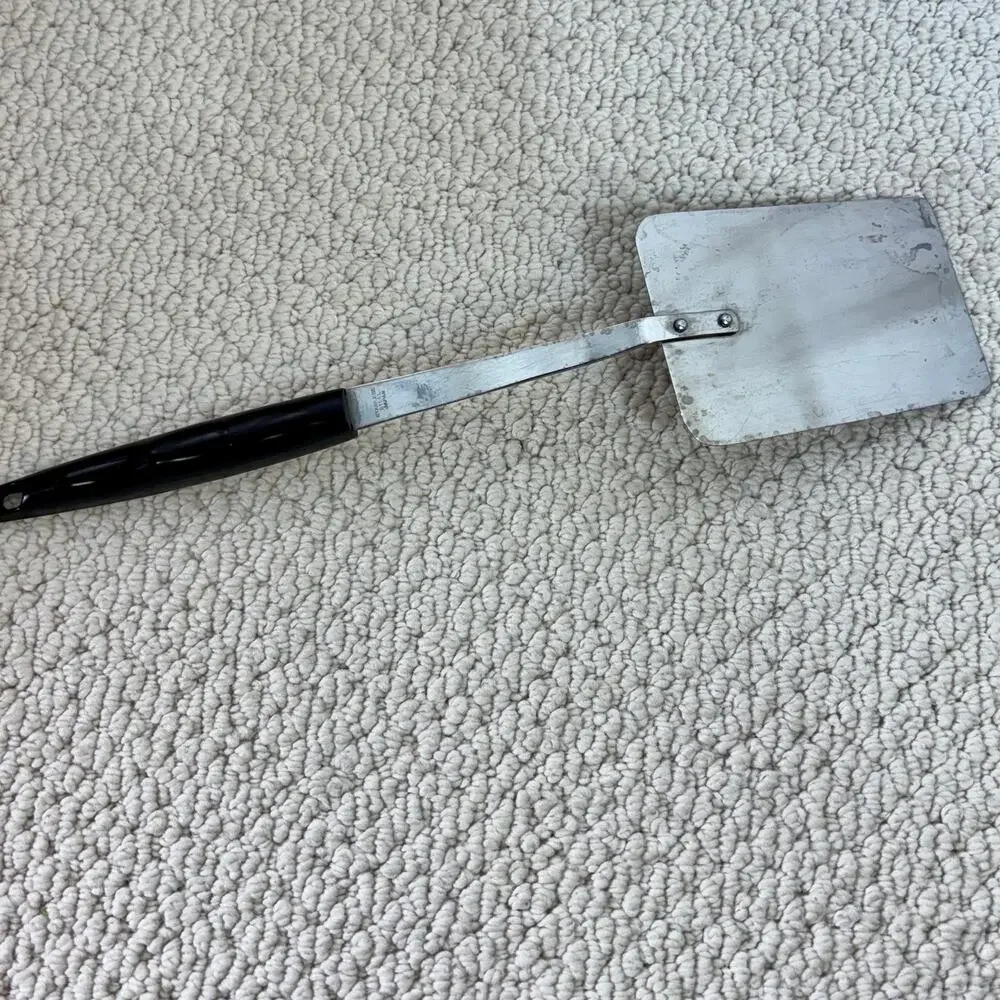 VTG Spatula Stainless Steel Black & White Rose Handle Japanese Kitchen Utensil